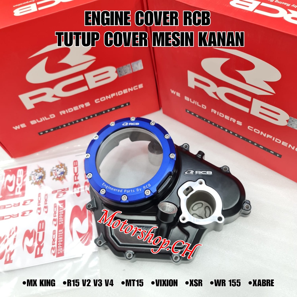 Jual Engine Cover Rcb Tutup Block Mesin Kanan Transparan Mx King R V