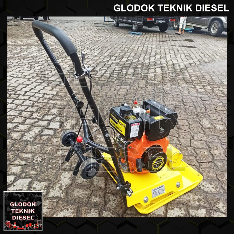 Jual STAMPER KODOK DIESEL SOLAR TIGON / PLATE COMPACTOR TG-C80 + ENGINE ...