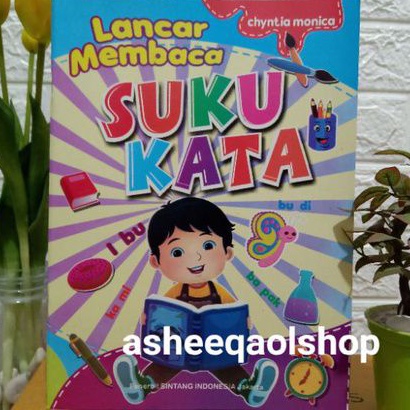 Jual Buku Lancar Membaca Suku Kata /untuk Anak/paud Tk | Shopee Indonesia