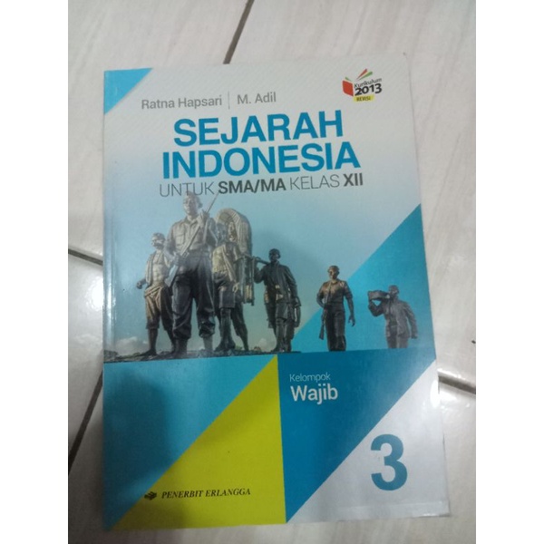 Jual Buku Sejarah Indonesia Untuk Kelas 12 Kelompok Wajib Penerbit ...