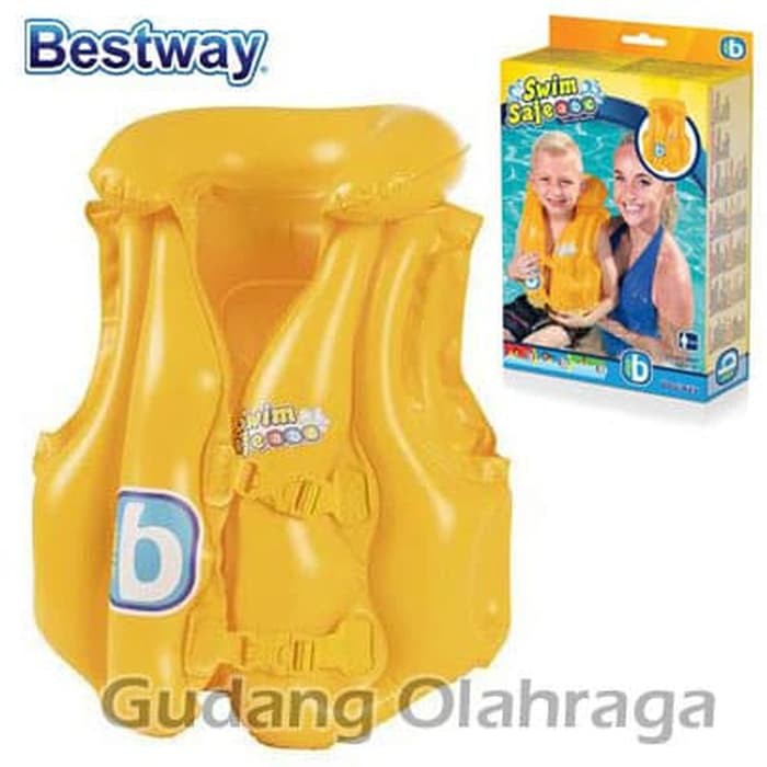 Jual Pelampung Renang Bestway Rompi Dewasa Safe ABC Step B / Bestway ...