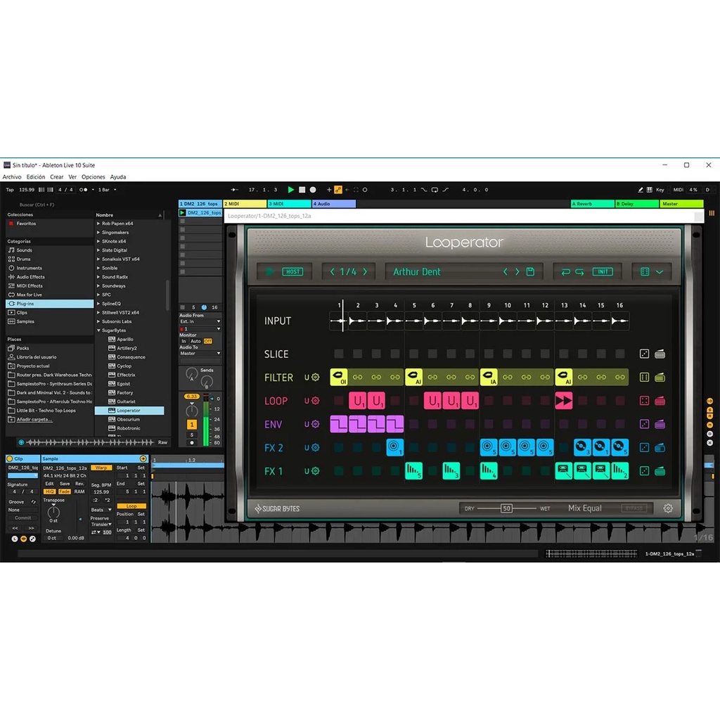 Jual SugarBytes Looperator 1 VST Plugin chops up your audio and turns ...