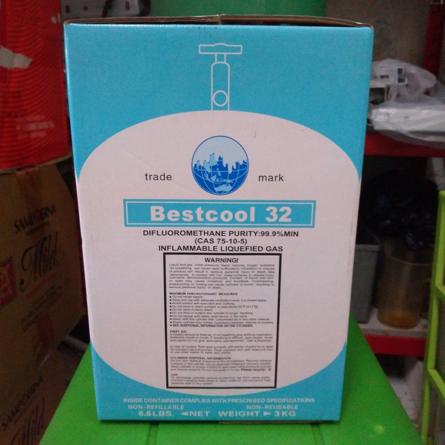 Jual Freon R 32 bestcool 3 kg | Shopee Indonesia