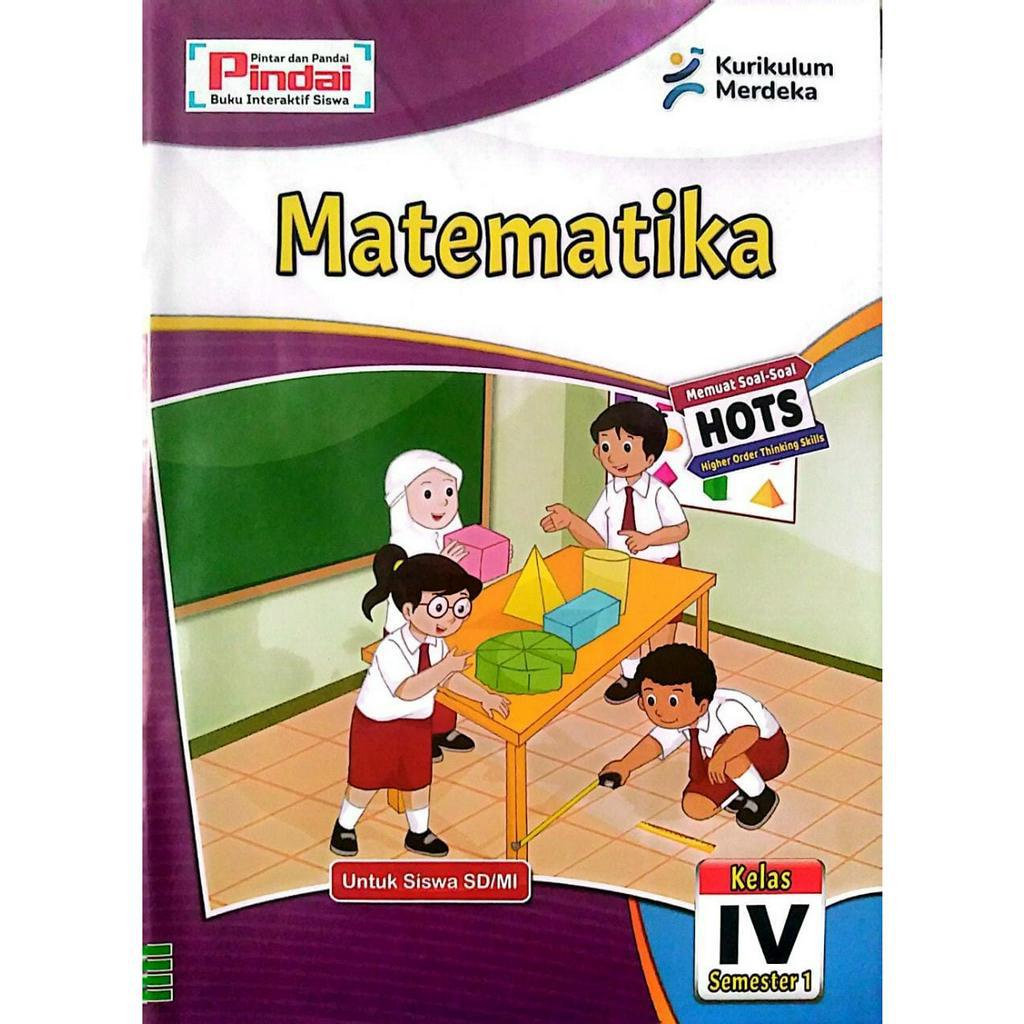 Jual Buku Lks Matematika Kelas 4 Sdmi Kurikulum Merdeka Semester 1 Shopee Indonesia 4437