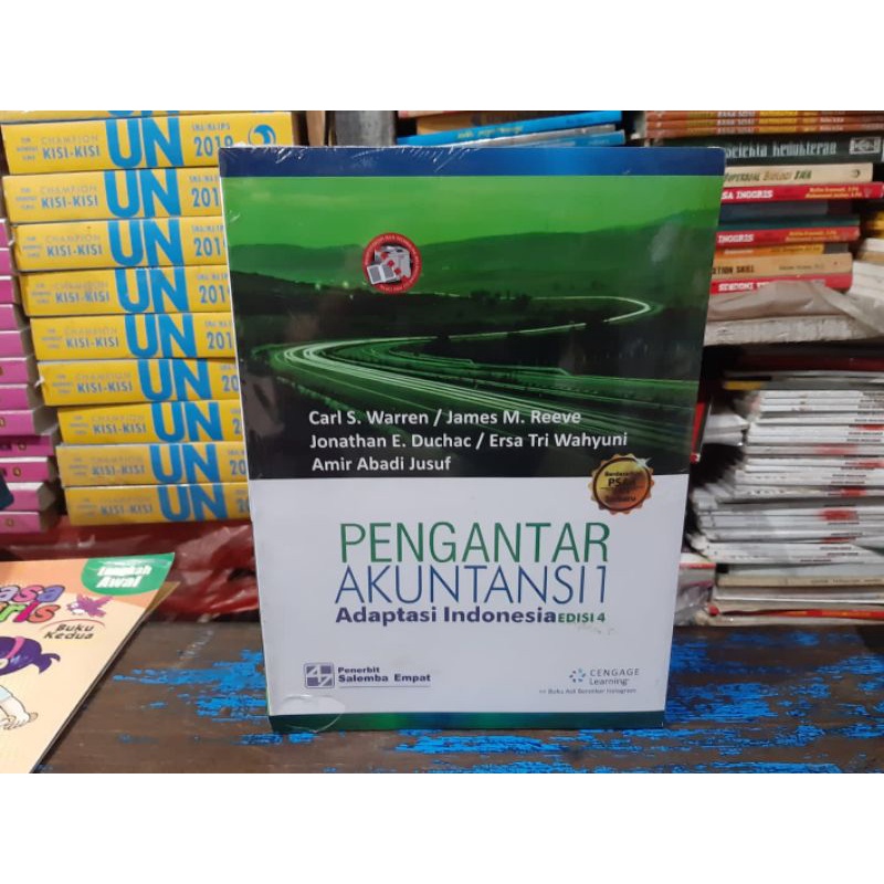 Jual Pengantar Akuntansi 1 (adaptasi Indonesia) Edisi 4 By Carls Warren ...