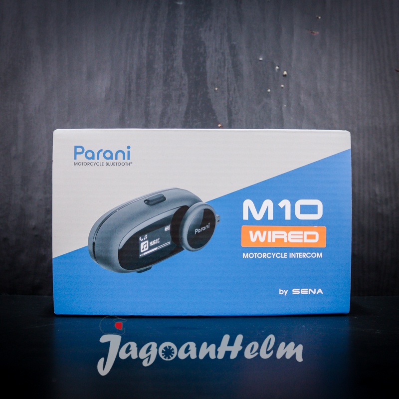 Jual PARANI M10 WIRED Motorcycle Bluetooth Intercom Helmet | Shopee ...