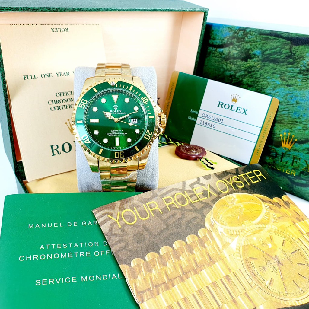 Jual jam tangan pria Rolex submariner super free box original Shopee Indonesia