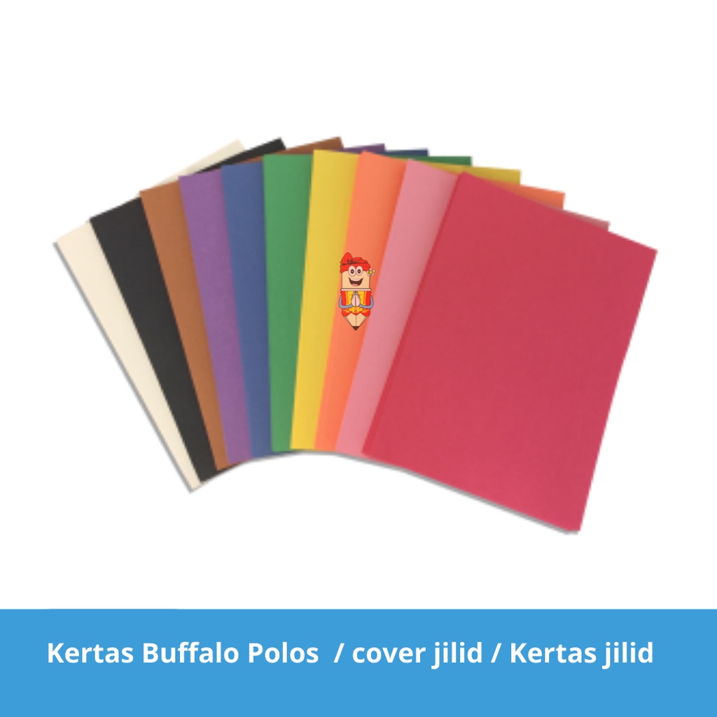 Jual Kertas Buffalo Folio Polos Cover Jilid Kertas Jilid Shopee Indonesia