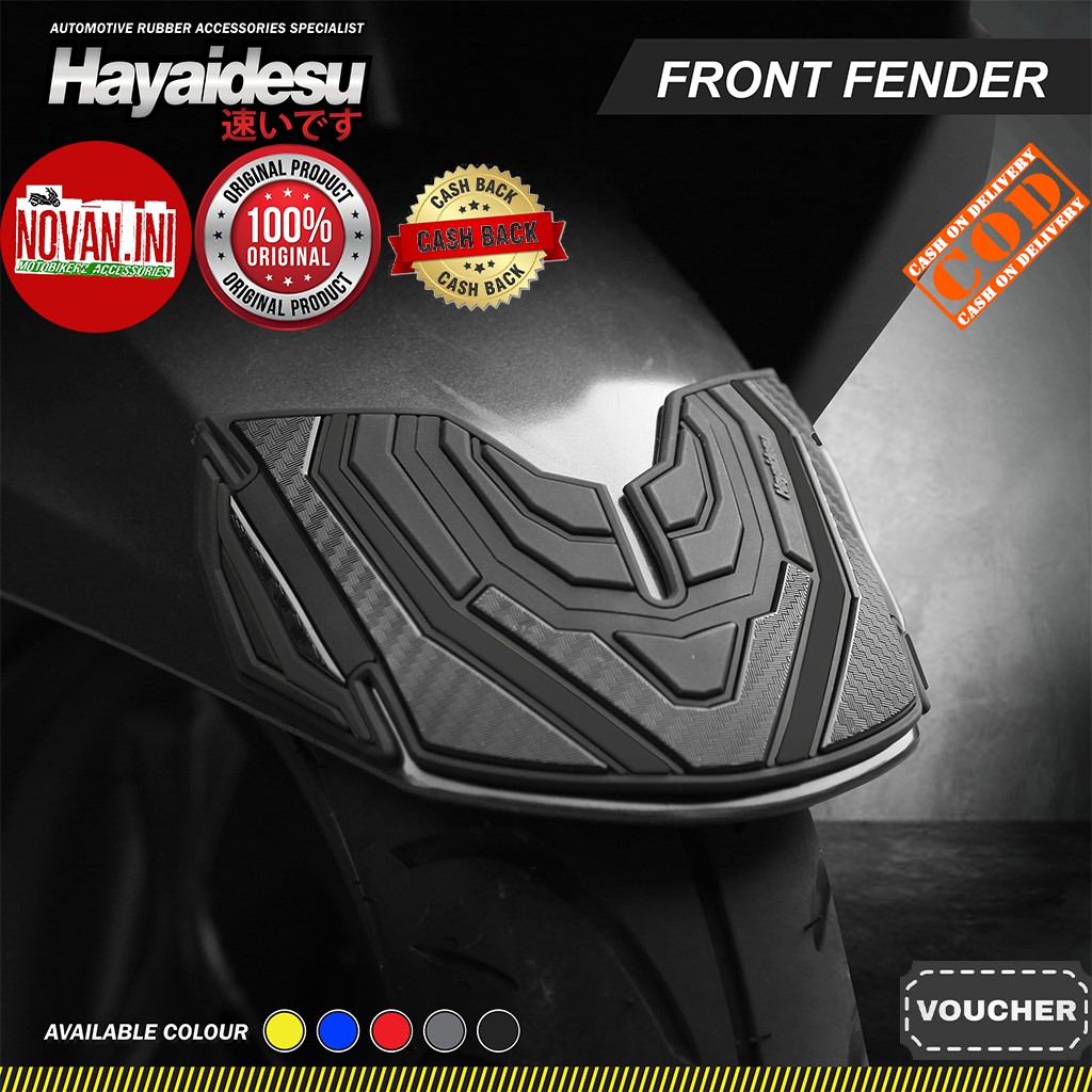 Jual Honda Pcx Body Protector Front Fender Cover Hayaidesu Shopee Indonesia