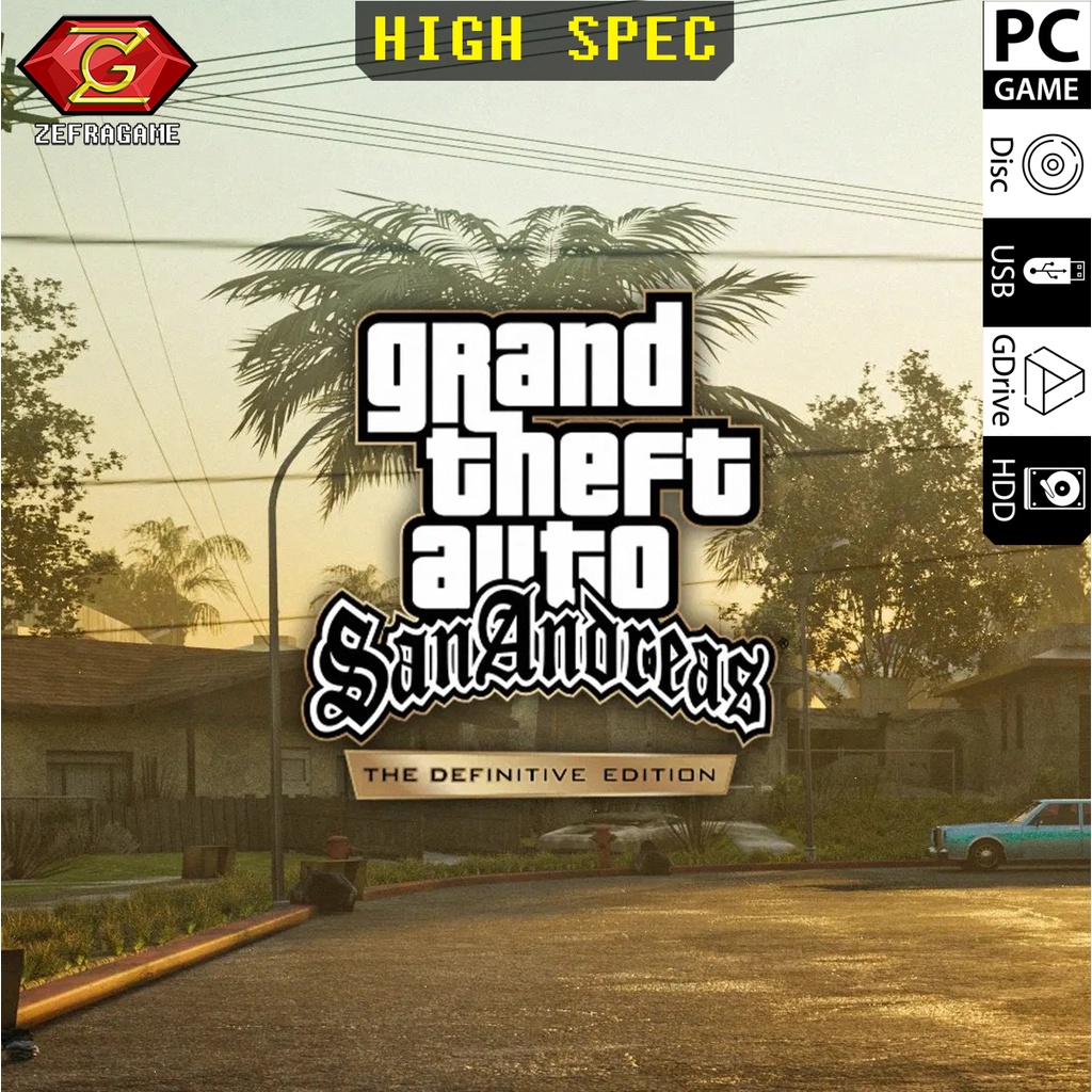 Jual GTA San Andreas Definitive Edition PC Full Version/GAME PC GAME ...