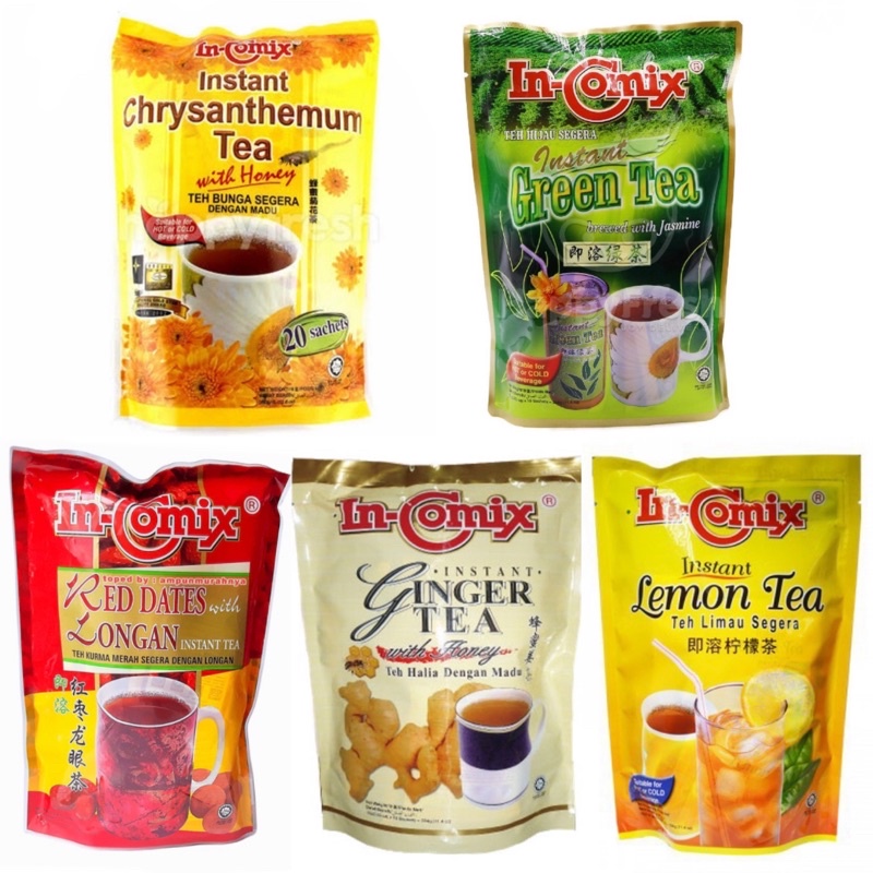 Jual In-Comix / incomix / in comix / tea / Instant / Lemon Tea / Ginger ...