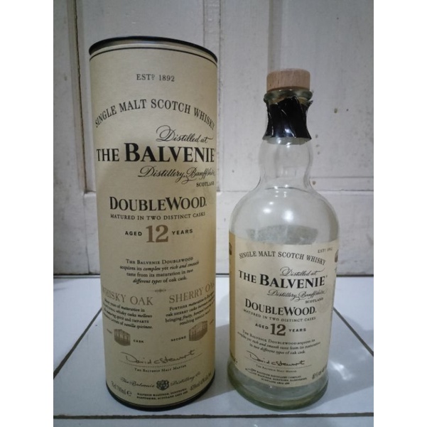 Jual Jual Botol Bekas The Balvenie Single Malt Scotch Whisky 12 Y.O ...