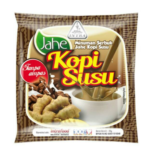 Jual Jahe Kopi Susu Intra Renceng 10 Sachet Shopee Indonesia 3936