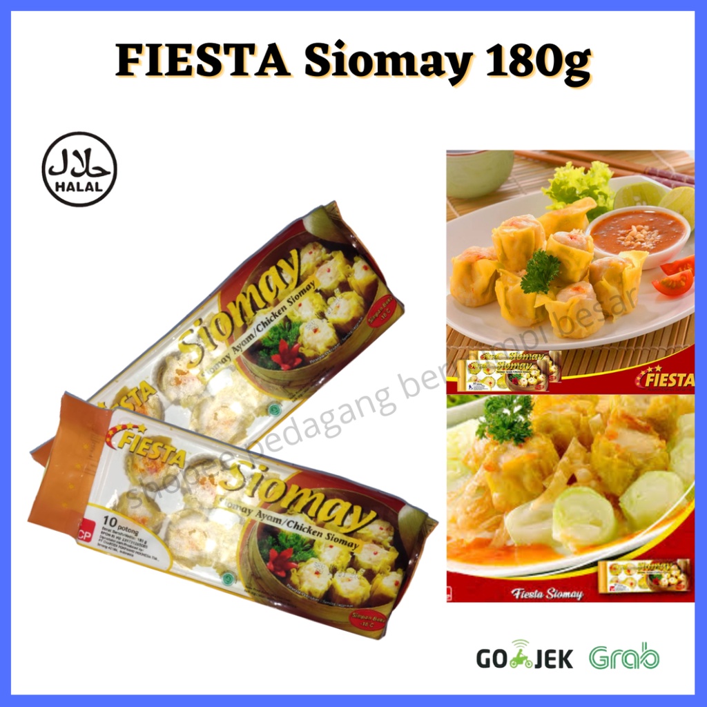 Jual Fiesta Siomay 180g Siomay Fiesta Dim Sum Fiesta Shopee Indonesia