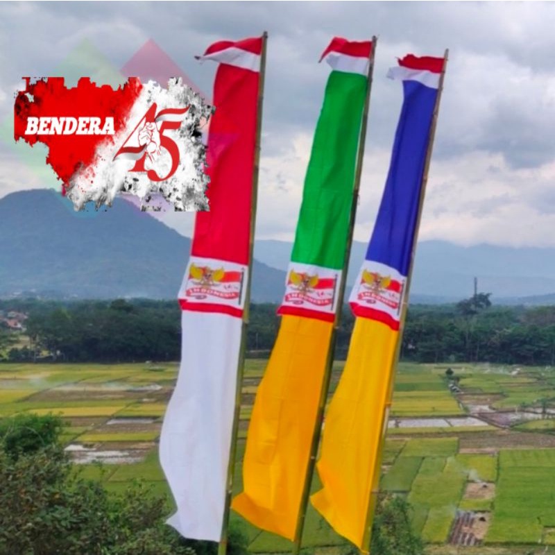 Jual Bendera Bandir Merah Putih Warna Warni Shopee Indonesia 0519