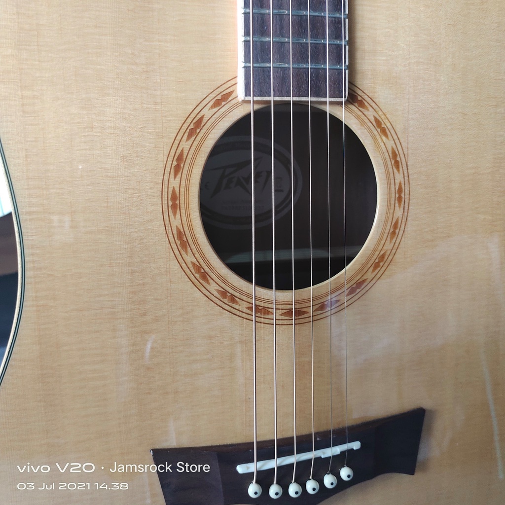 Jual Gitar akustik elektrik Peavey DW3 plus hardcase Shopee Indonesia
