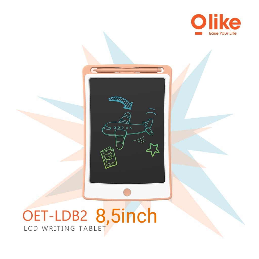 Jual LCD DRAWING BOARD 10 INCH / 8,5INCH ALAT TULIS PAPAN TULIS ...