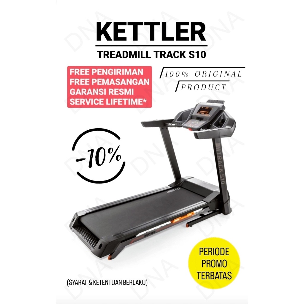 Jual Treadmill Elektrik KETTLER Track S10 ORIGINAL Shopee Indonesia