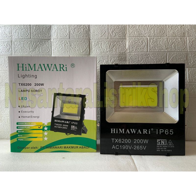 Jual Lampu Sorot Led Flood Light Watt Himawari Tx W K