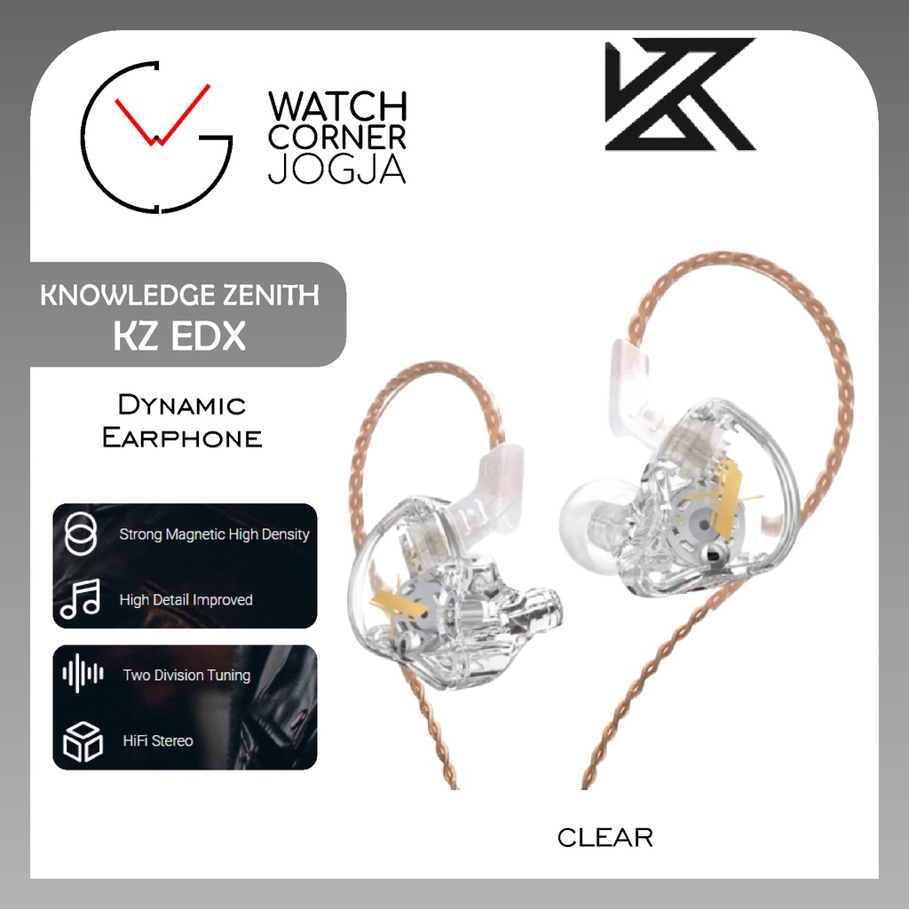Jual Knowledge Zenith KZ EDX with MIC Dynamic Driver Stage