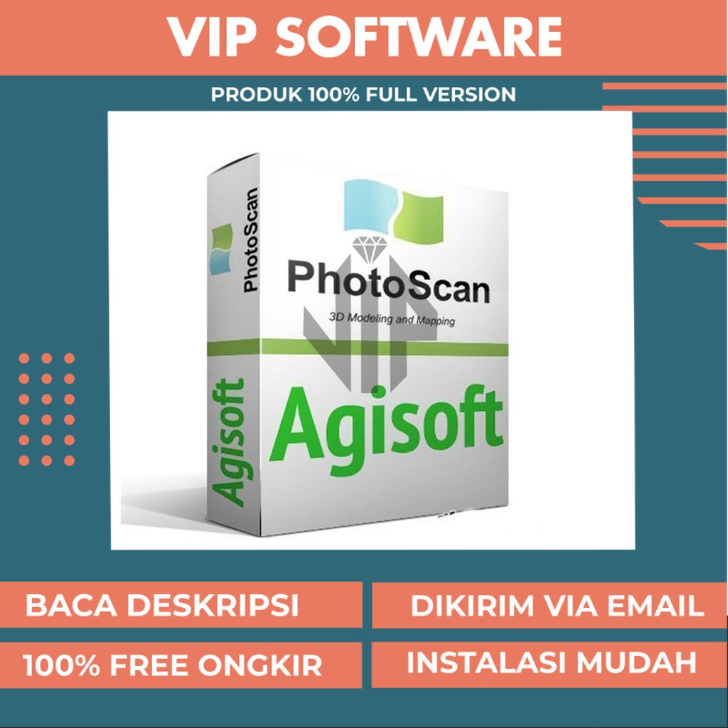 Jual Software Agisoft Photoscan Metashape Professional Full Version ...