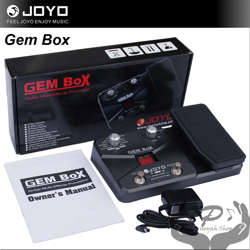Jual Joyo Gem Box Guitar Multi Effect Proccessor Efek Gitar Gembox ...