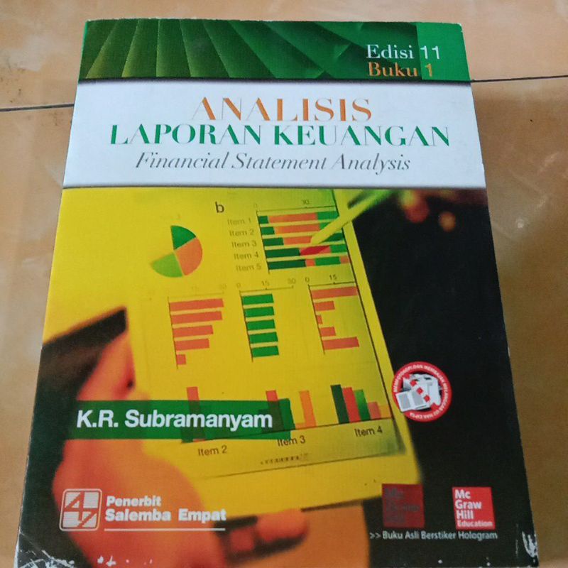 Jual Analisis Laporan Keuangan Buku 1 By K. R. Subramanyam | Shopee ...