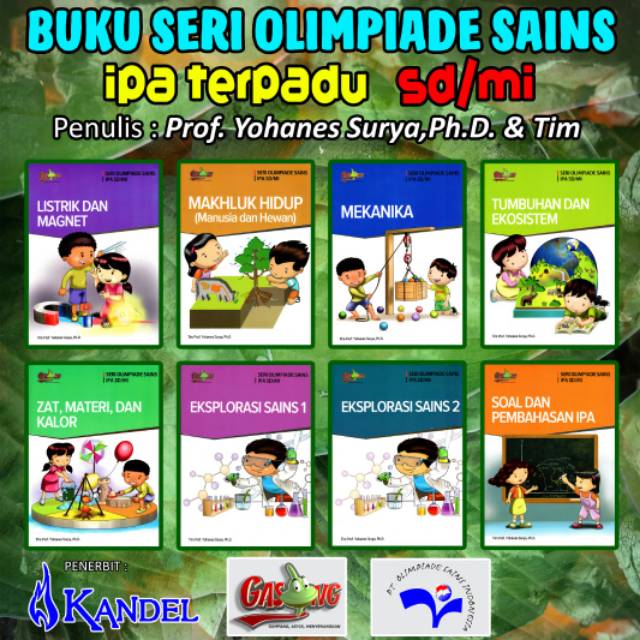 Jual Buku Osn Olimpiade Sians Ipa Sdmi Penulis Prof Yohanes Surya Ph D Shopee Indonesia 9058