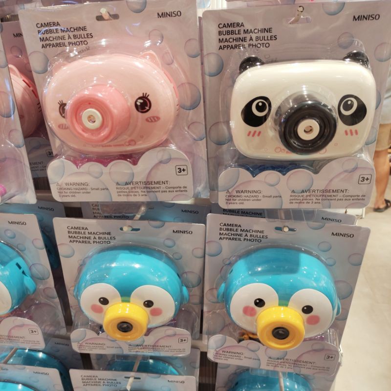 Jual Miniso Series Camera Bubble Machine / Mainan Viral Anak Kamera