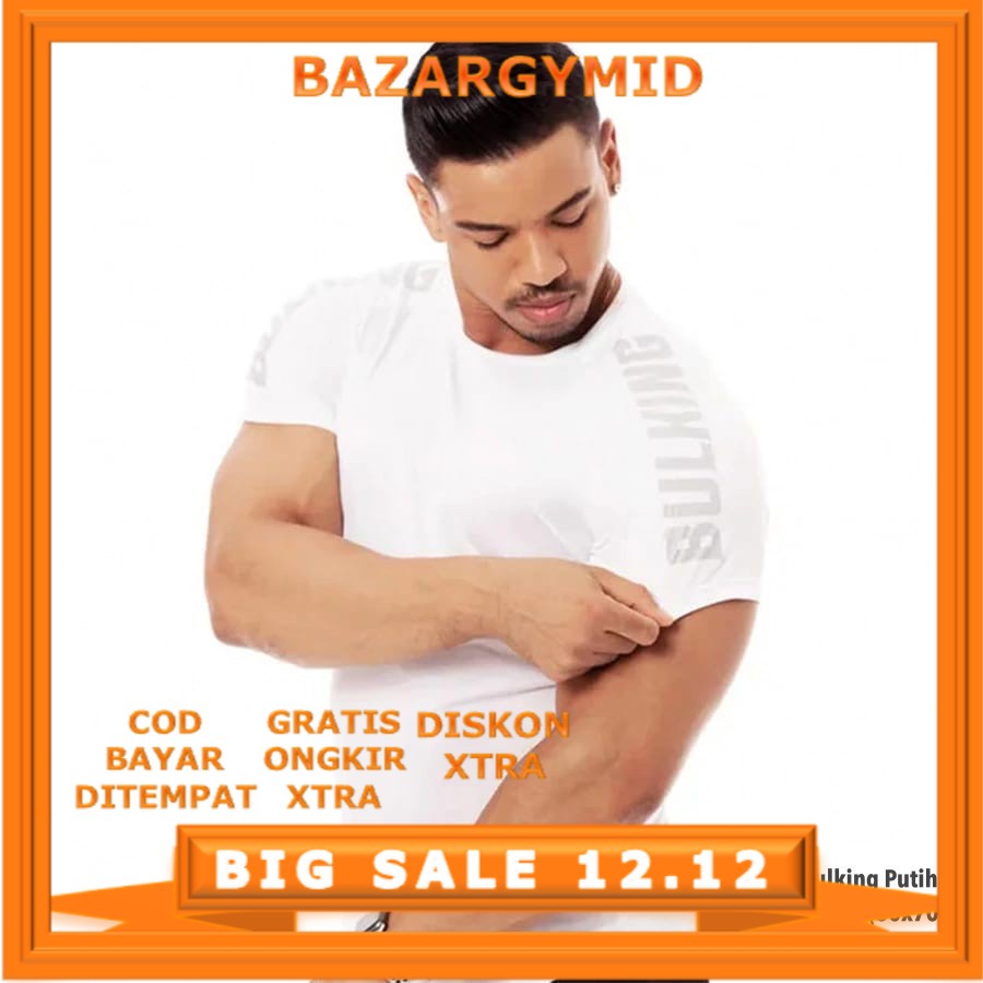 Jual KAOS GYM OLAHRAGA FITNESS MUSCLEFIT RUNNING PRIA SPORT WEAR ...