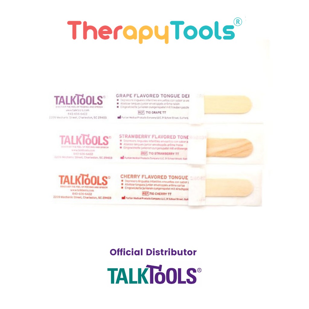 Jual Talktools Flavoured Tongue Depressor Therapy Tools Shopee