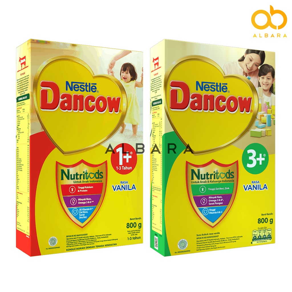 Jual Susu Nestle DANCOW Fortigro Dan Nutritods 1+ Dan 3+ Rasa Cokelat ...