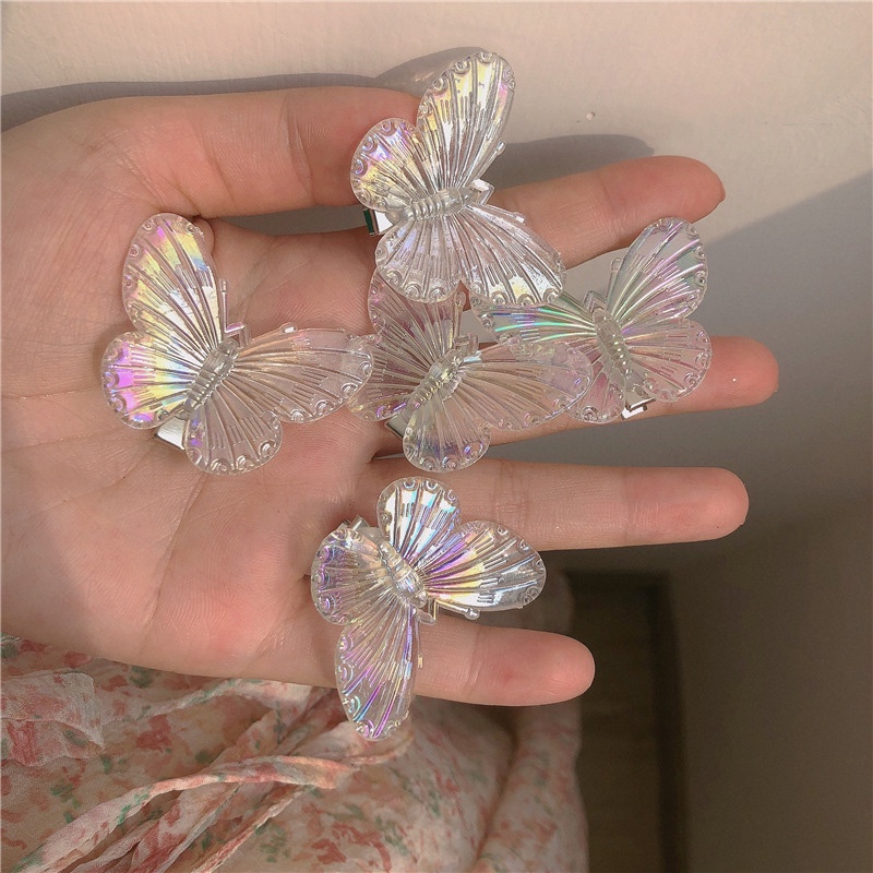 Jual Butterfly Jepit Rambut Bentuk Kupu Kupu Warna Warni Bahan Metal