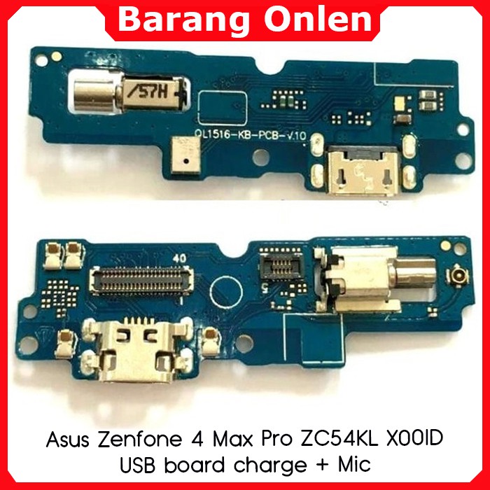 compatibile per Asus Zenfone 4 Max ZC554KL X00ID FLEX FLAT DOCK CIRCUITO MODULO BASETTA CARICA DOCK RICARICA + MICROFONO + MOTORINO MUTE MODALITà SILENZIOSO