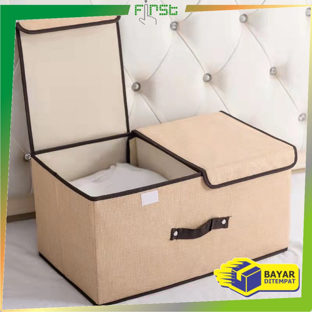 Jual FH-C485 Storage Box Serbaguna Tempat Penyimpanan Baju Dengan Tutup ...