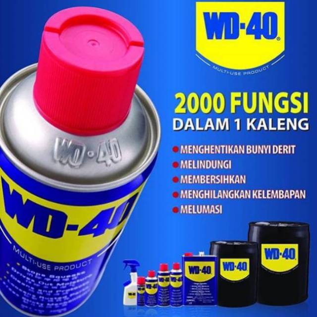 Jual Penetrating Oil WD 40 WD WD 70 - Cairan Multi Guna | Shopee Indonesia