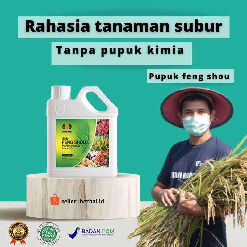 Jual Pupuk Feng Shou Tiens Feng Shou Pupuk Hayati Penyubur Tanaman Penguat Tanaman L Organik 5554