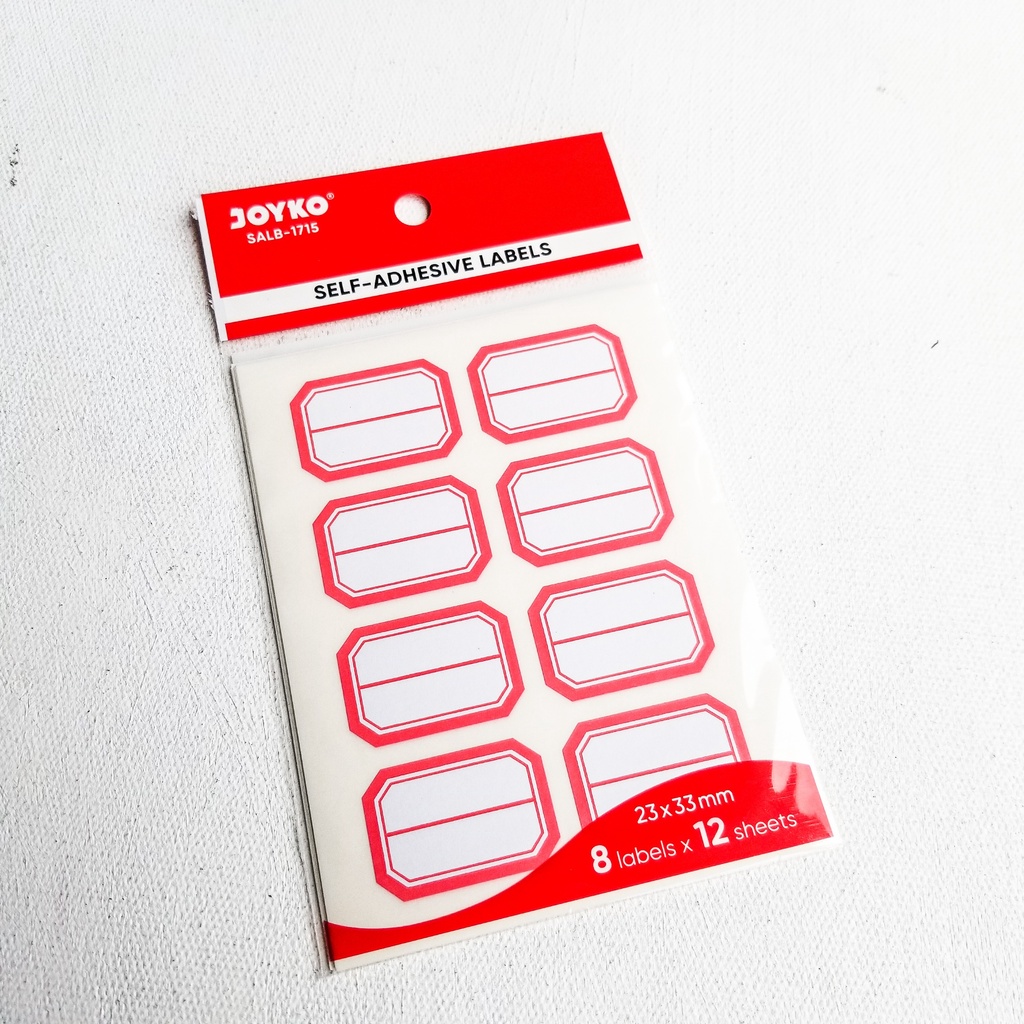 Jual Joyko Self Adhesive Label SALB | Sticker Label | Shopee Indonesia