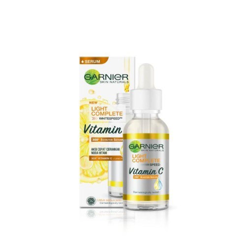 Jual Garnier Bright Complete Vitamin C 30x Booster Serum 30ml Shopee Indonesia 3414