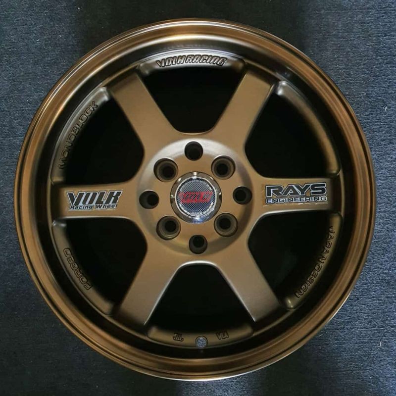 Jual velg volk rays te37 r16 velg racing mobil volk rays te37 ring 16 ...