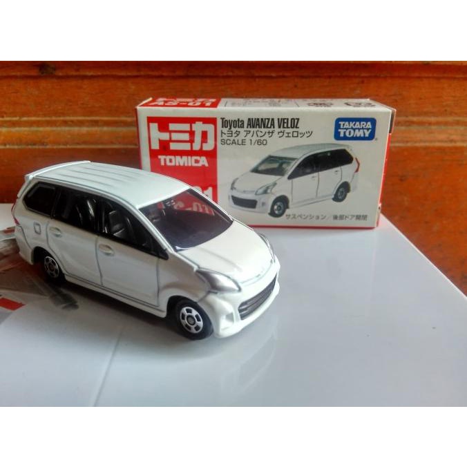 Jual Miniatur Avanza Velos Putih Diecast Mobil Tomica Takara Tomy Murah Shopee Indonesia