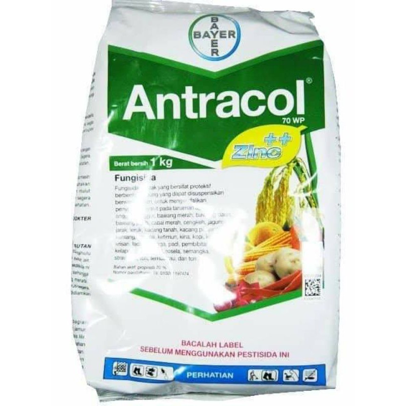 Jual Fungisida Antracol Original Bayer 1KG | Shopee Indonesia