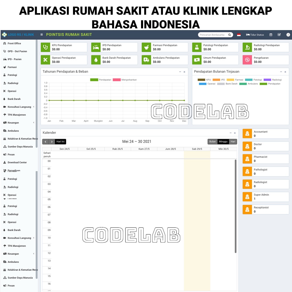 Jual Source Code Aplikasi Rumah Sakit Klinik Php Code Igniter Shopee Indonesia 5775