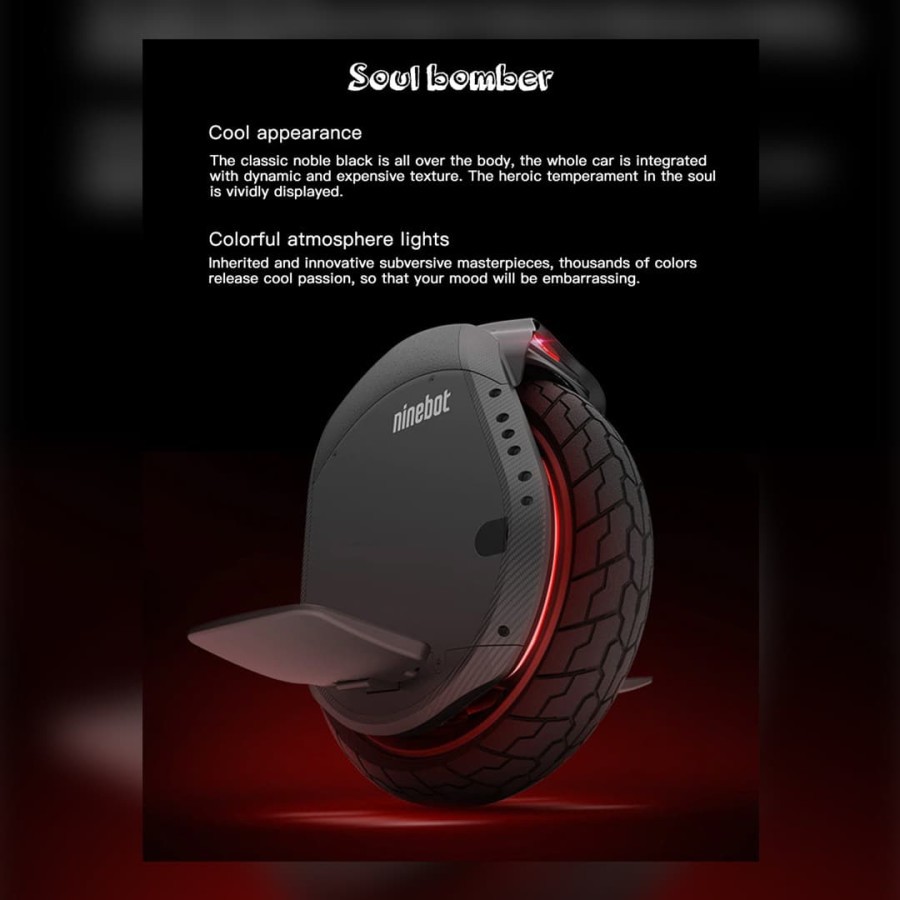 Jual Segway Ninebot One Z6 530Wh Electric Unicycle Single wheel