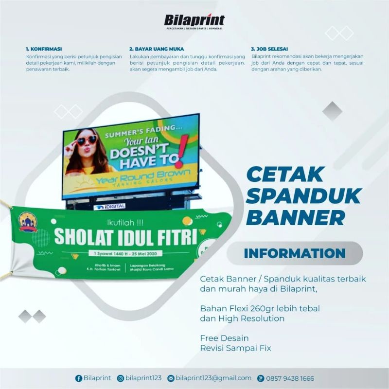 Jual CETAK SPANDUK BANNER | Shopee Indonesia