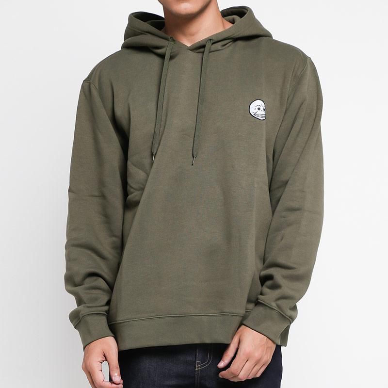 Jual Hoodie Cheap Monday Pullover Skull Badge Shopee Indonesia