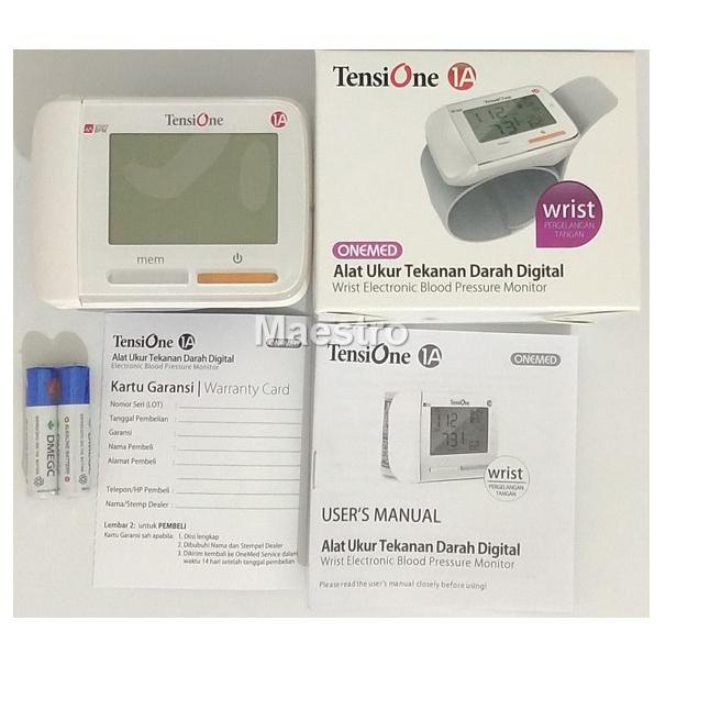 Jual LANGSUNG ATC - Tensimeter Digital TensiOne 1A Pergelangan Tangan ...