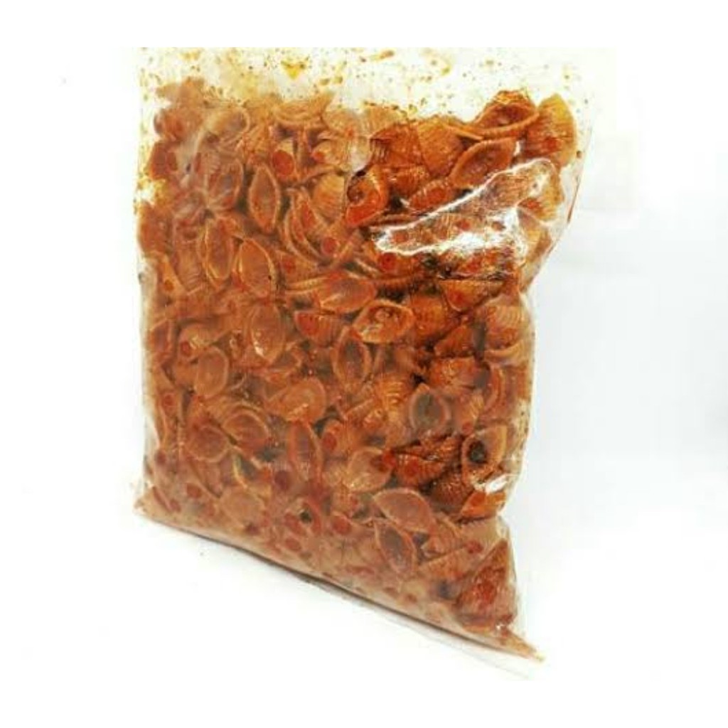Jual MACARONI KERANG CIKRUH 200 GRAM ( PEDAS ) | Shopee Indonesia