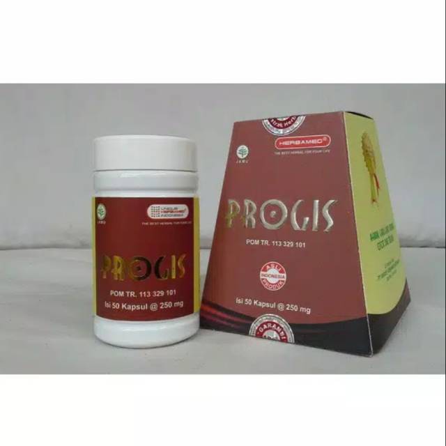 Jual Progis Herbamed Herbal Saraf Otot Nyeri Tulang Shopee Indonesia