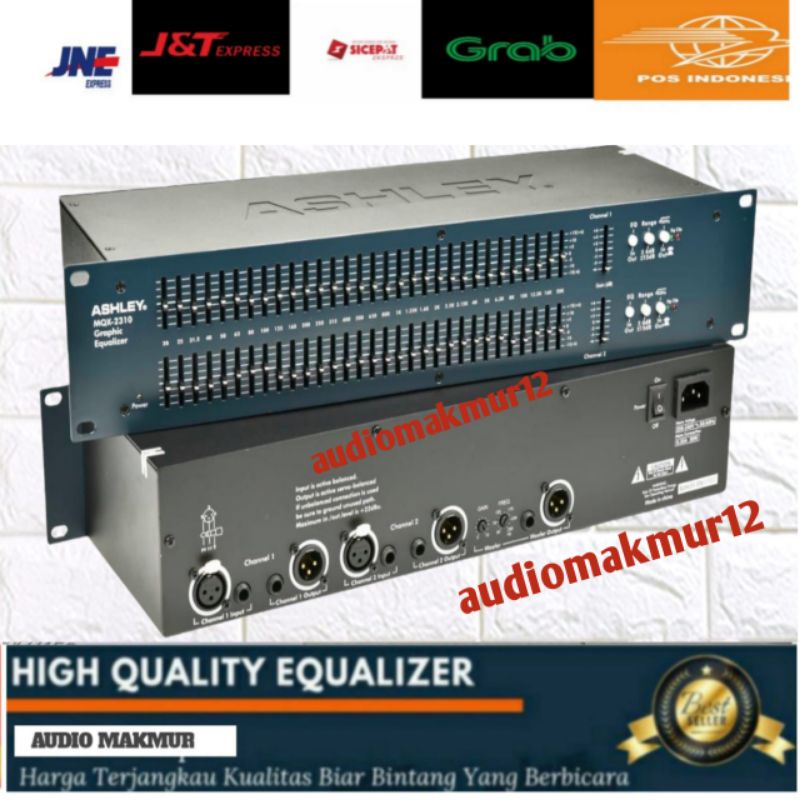 Jual Equalizer Ashley Mqx 2310 Mqx231 2×31 Channel Original Shopee